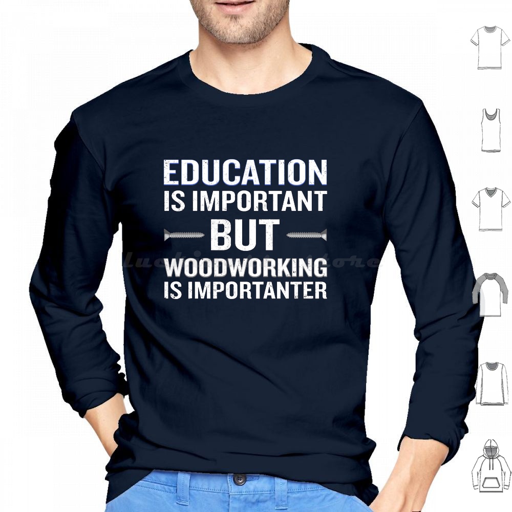 Woodworking Quote - 목공 작업은 더 중요합니다. 재미있는 목수용