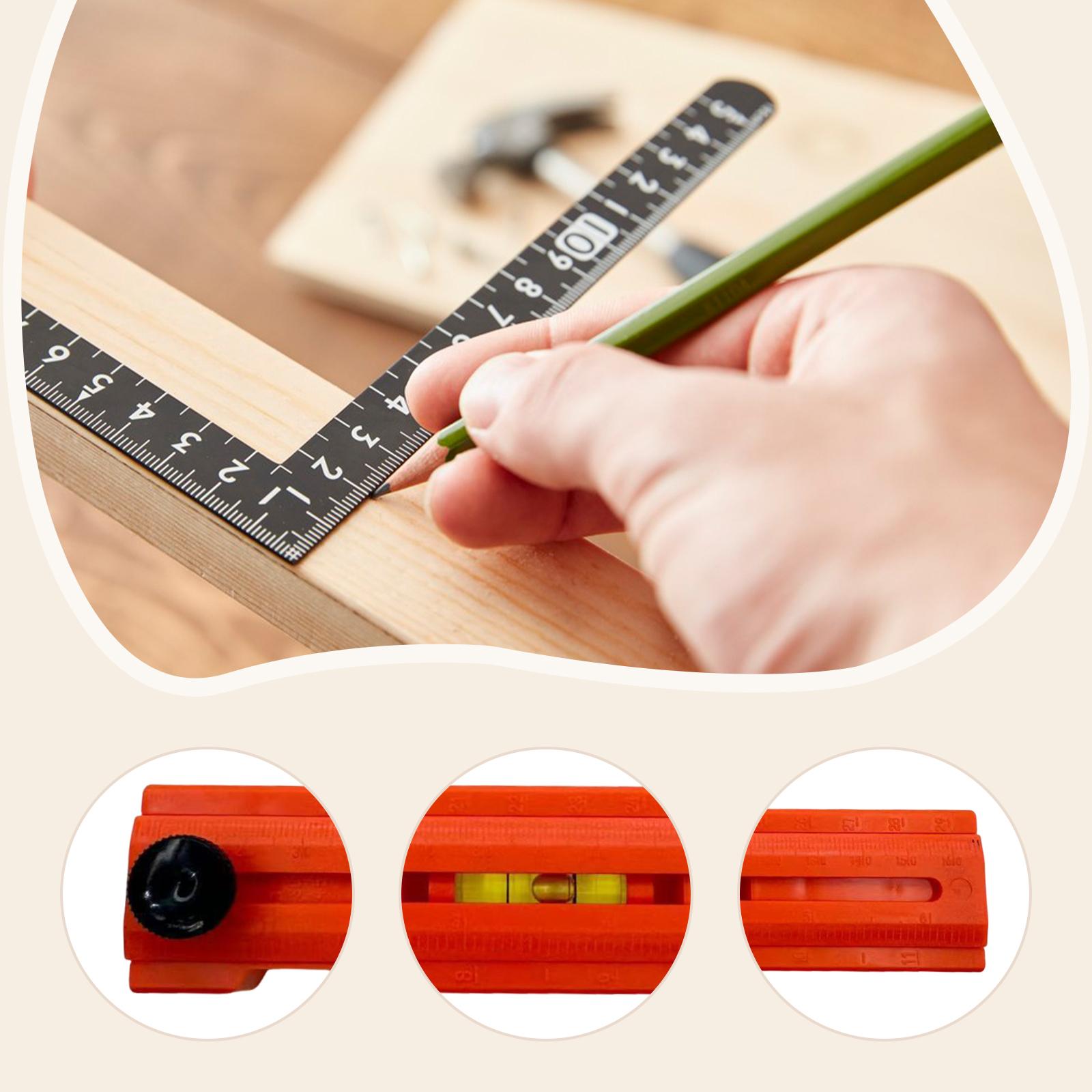 Woodworking For Engineers - 목공 측정자, 각도자, 정밀하고 실용적이며 사용하기