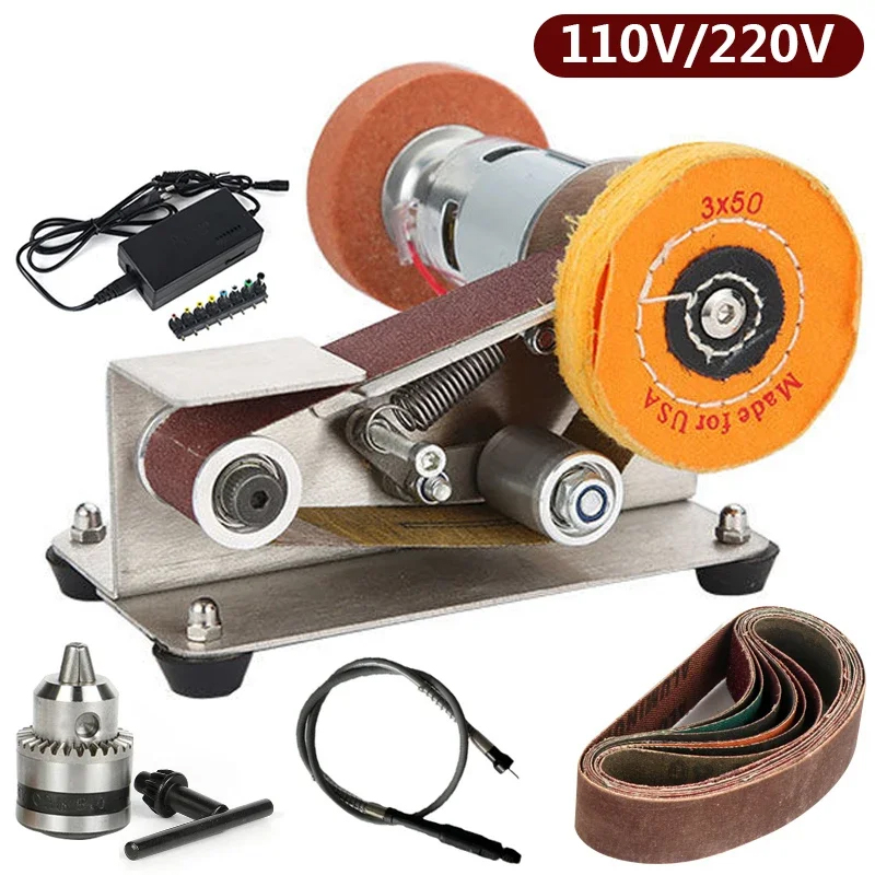 Woodworking Essential Tools - 다기능 스테인레스 스틸 미니 샌딩 벨트