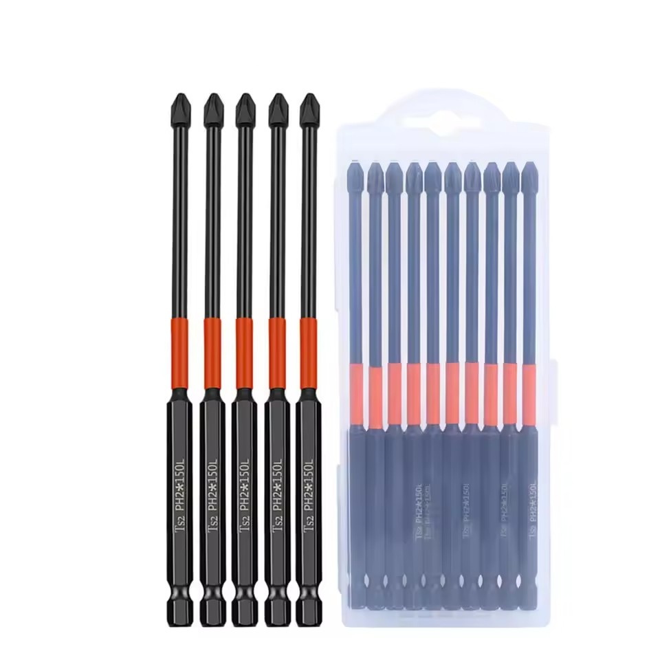 Woodworking Essential Tools - PH2 마그네틱 임팩트 필립스 스크루드라이버 비트