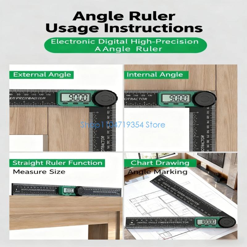 Woodworking For Engineers - 엔지니어와 장인을 위한 0XLD 정확도 각도기