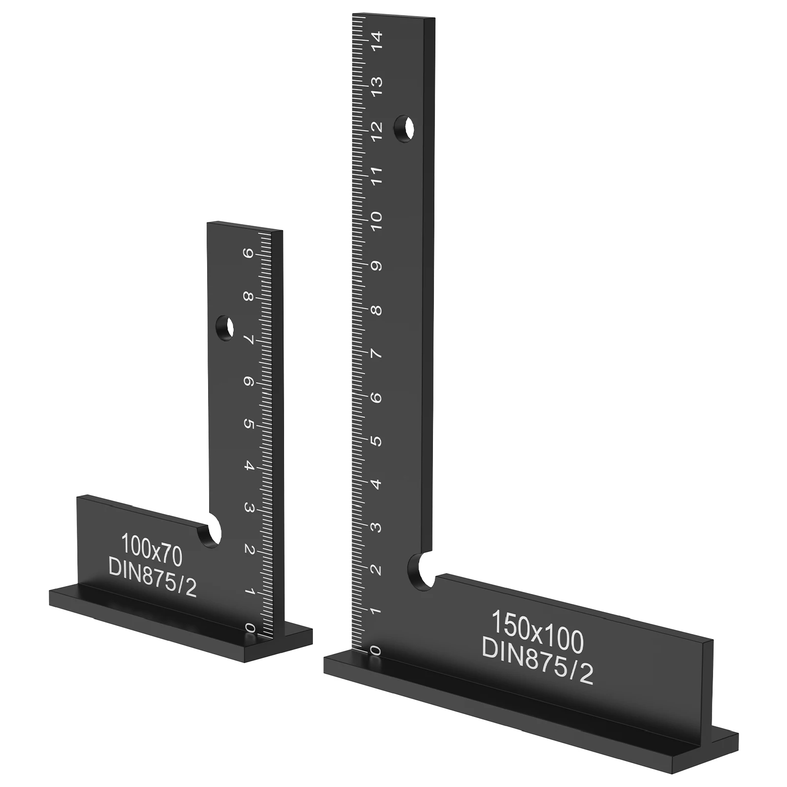 2Pcs 엔지니어 직각자 휴대용 기계공 사각 알루미늄  - Woodworking For Engineers 리뷰 및 가격