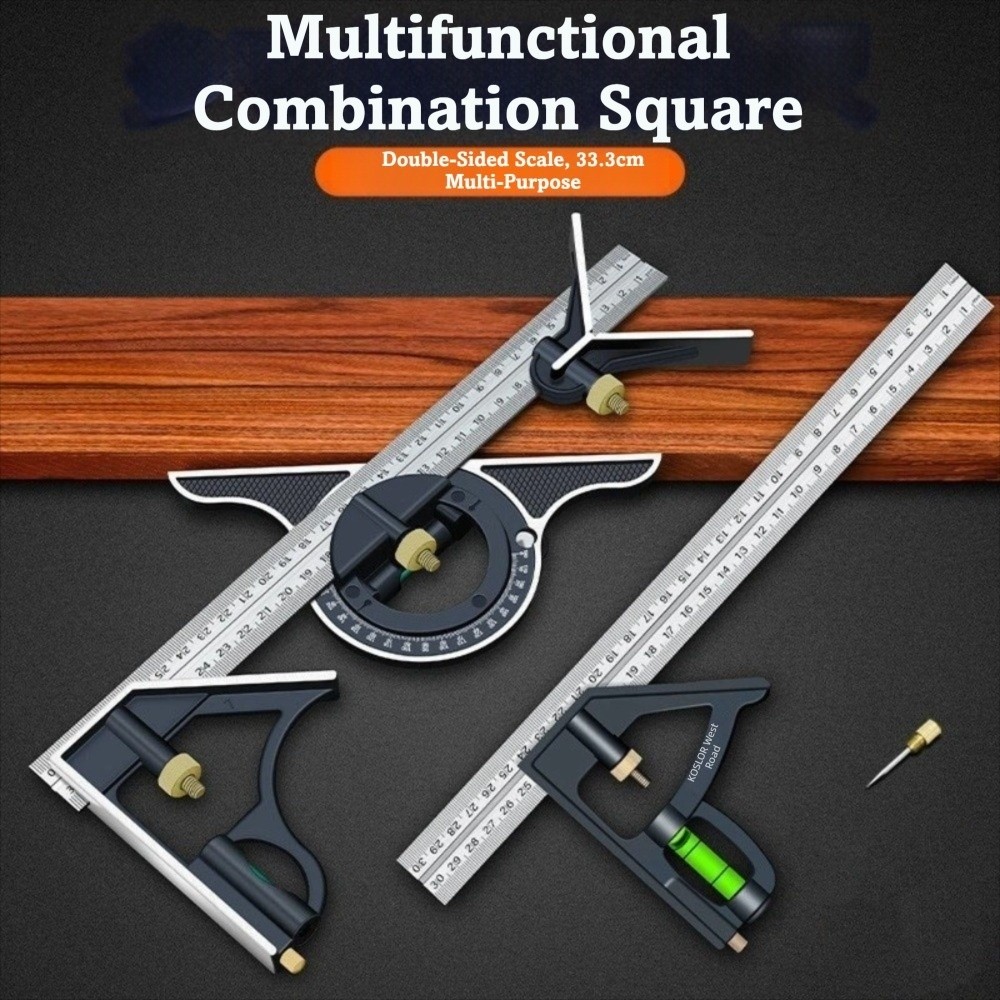 3-in-1 콤비네이션 스퀘어 자 300mm 수평계 엔 - Woodworking For Engineers 리뷰 및 가격