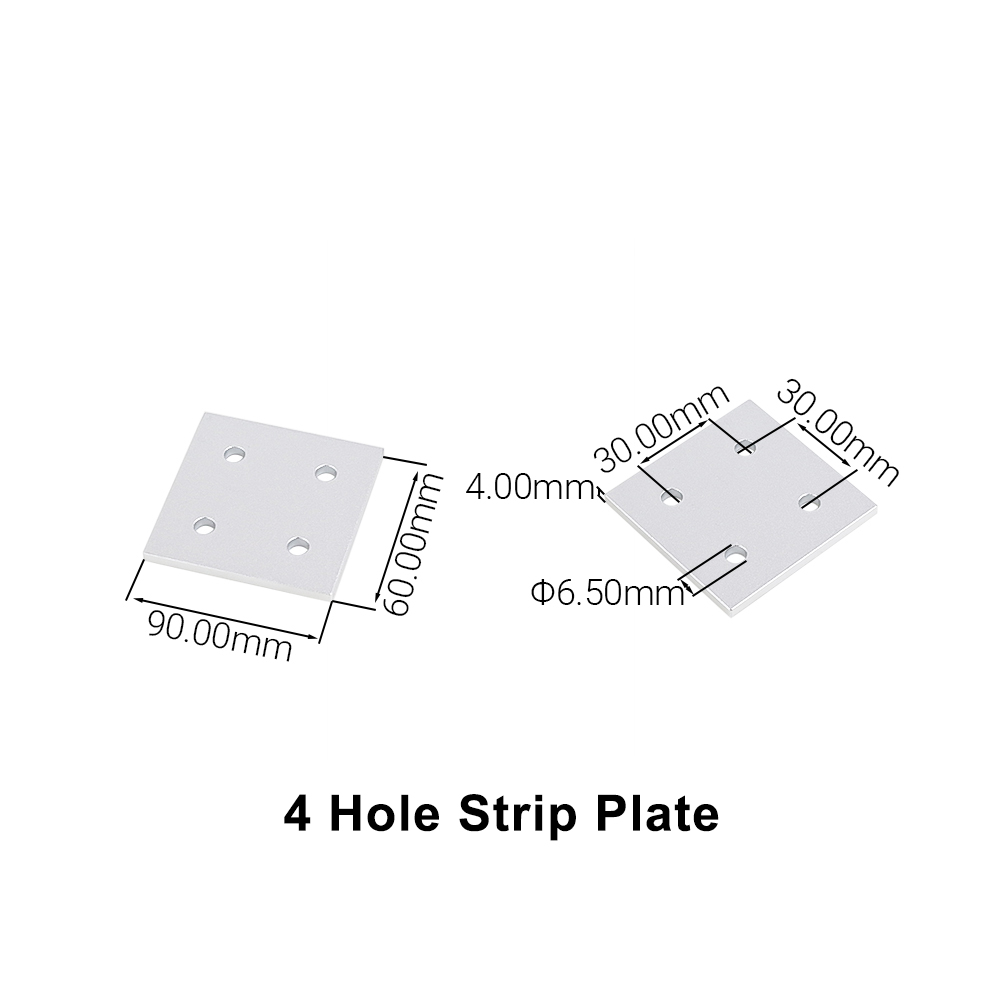 4Pcs 알루미늄 프로파일 결합 스트립 플레이트 커넥터 - Woodworking Joint Types 리뷰 및 가격