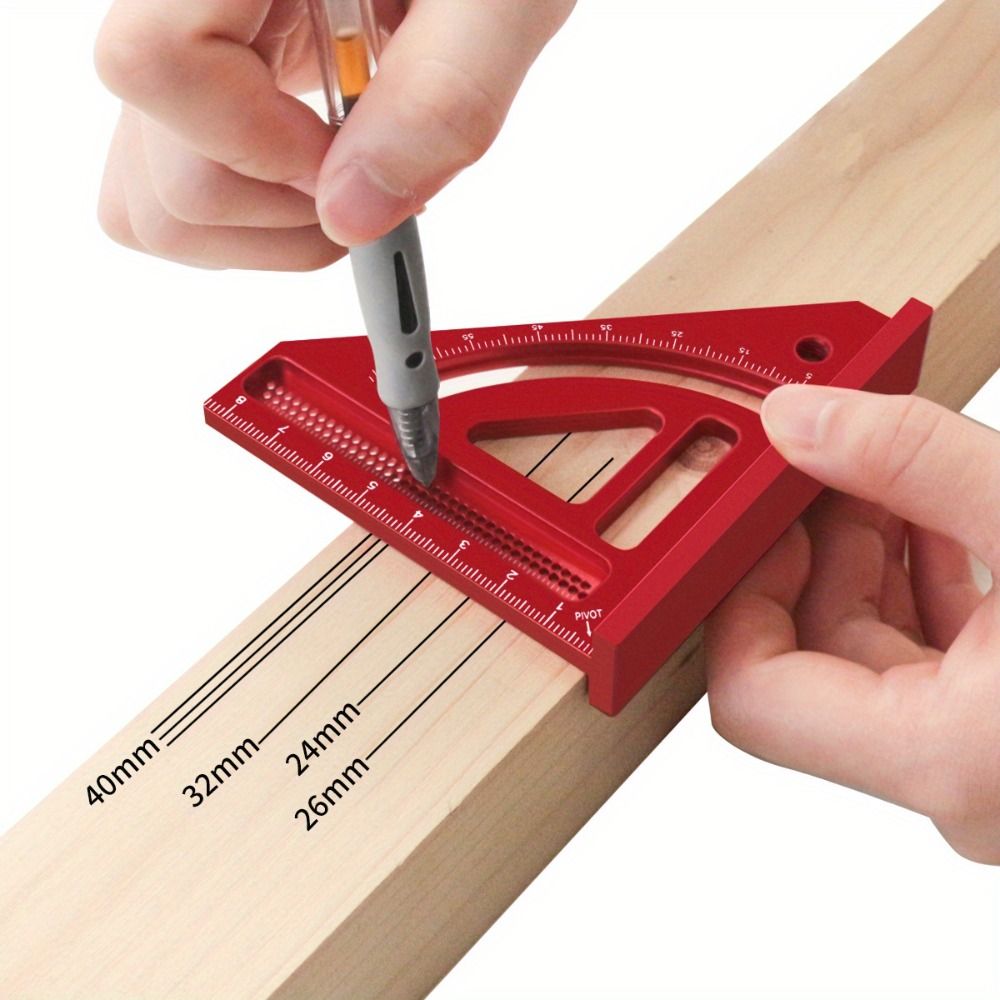 다각도 측정자 목공용 알루미늄 합금 직각자 정밀 각도기 - Woodworking For Engineers 리뷰 및 가격