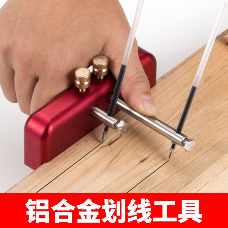 알루미늄 합금 목재 마킹 게이지 목공 레이아웃용 더블  - Woodworking Workshop Layout 리뷰 및 가격