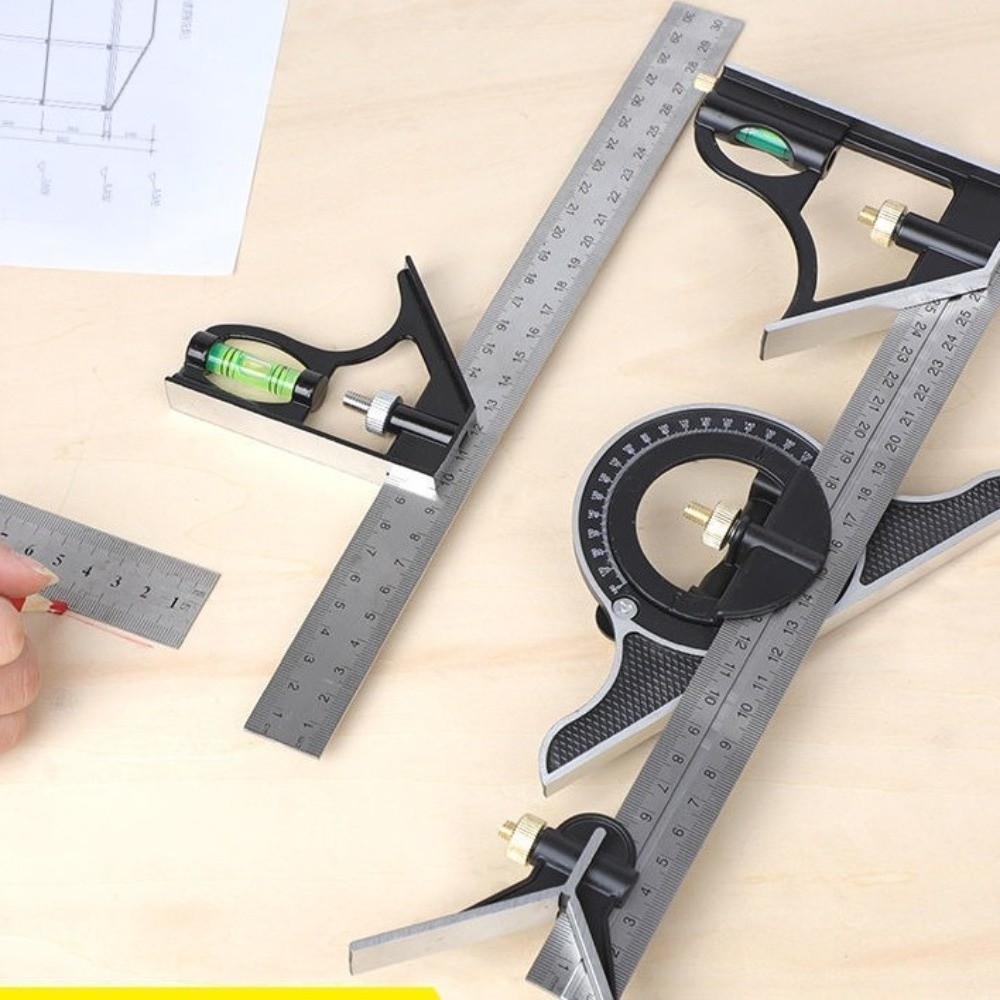 3-in-1 콤비네이션 스퀘어 자 300mm 수평계 엔 - Woodworking For Engineers 리뷰 및 가격