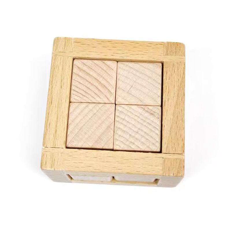 교육용 분리형 장난감 인터락 퍼즐 큐브 나무 두뇌 티저 - Woodworking Game 리뷰 및 가격
