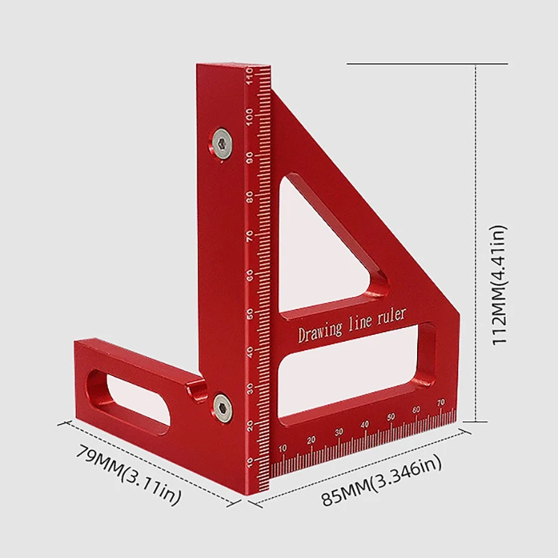 목공용 각도기 알루미늄 합금 마이터 삼각자, 엔지니어/ - Woodworking For Engineers 리뷰 및 가격