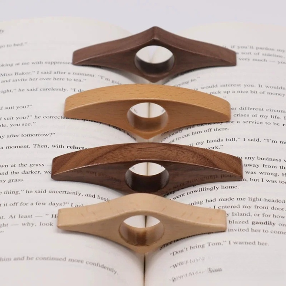 원목 엄지손가락 책꽂이 책 페이지 홀더 독서용 손가락  - Woodworking School 리뷰 및 가격