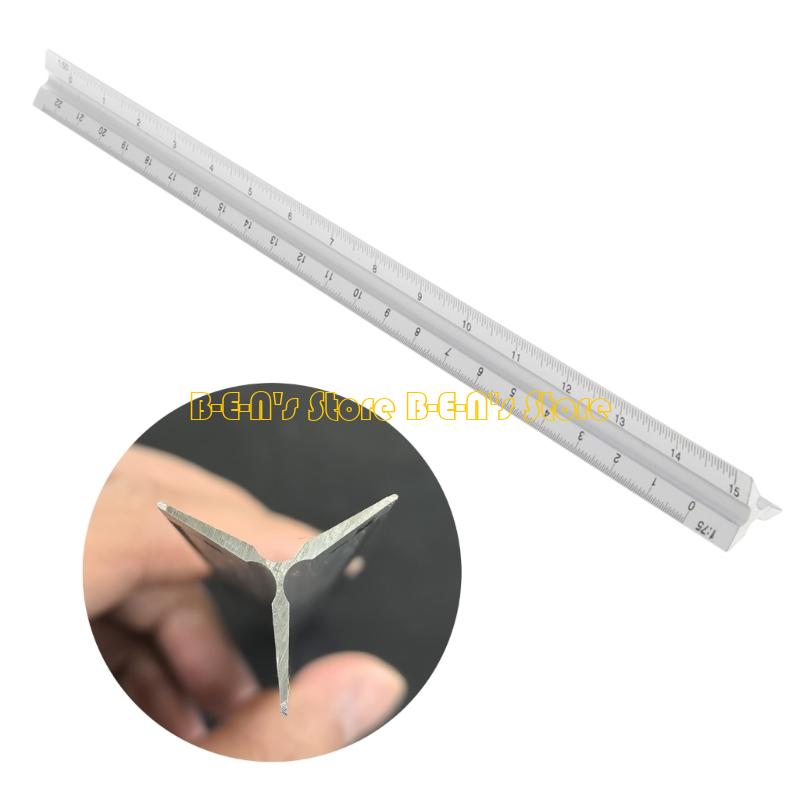 Y1AD 30cm 삼각형 스케일 건축가 엔지니어 기술  - Woodworking For Engineers 리뷰 및 가격